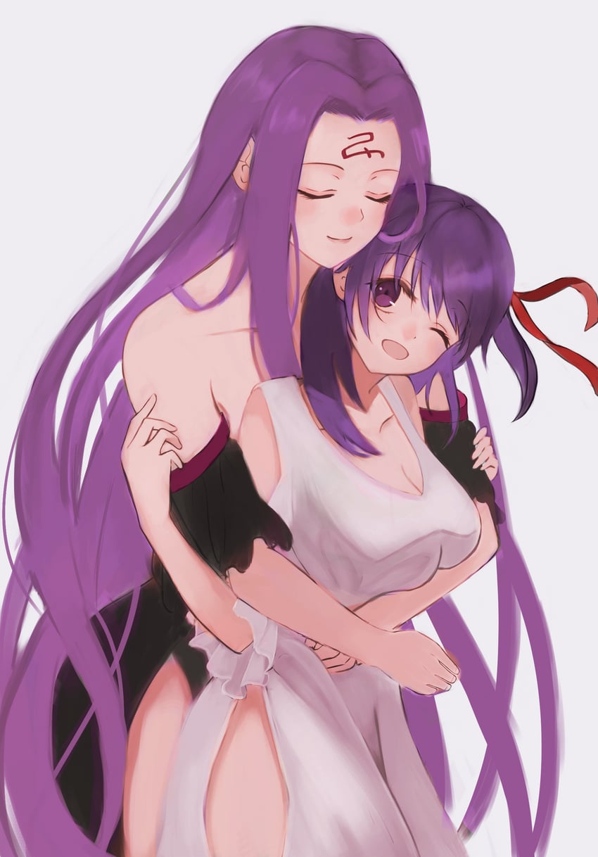matou sakura and medusa (fate and 1 more) drawn by monsu_1004