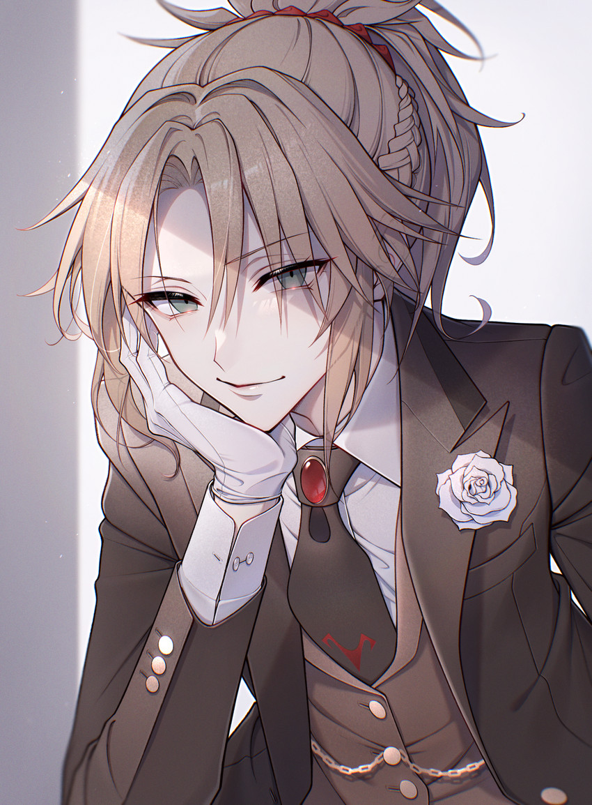 mordred (fate and 1 more) drawn by bambi-25