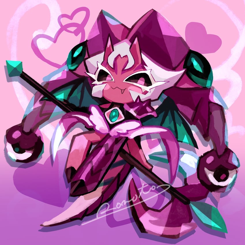 lychee dragon cookie (cookie run and 1 more) drawn by rn9j