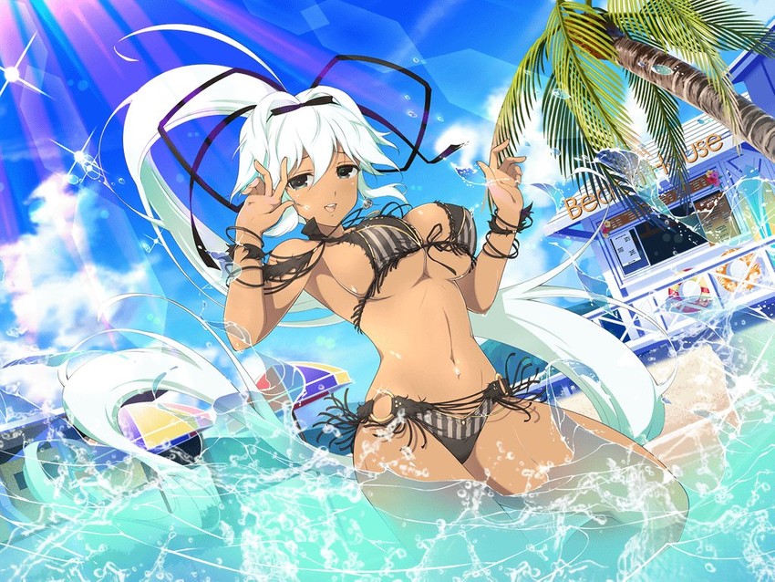 yuyaki (senran kagura and 1 more) drawn by yaegashi_nan