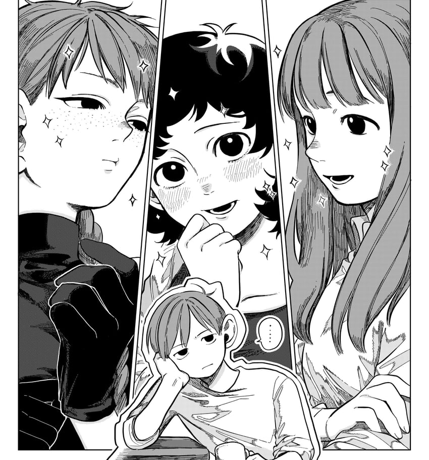 chilchuck tims, mayjack, fullertom, and packpatty (dungeon meshi) drawn by tsepipioidea