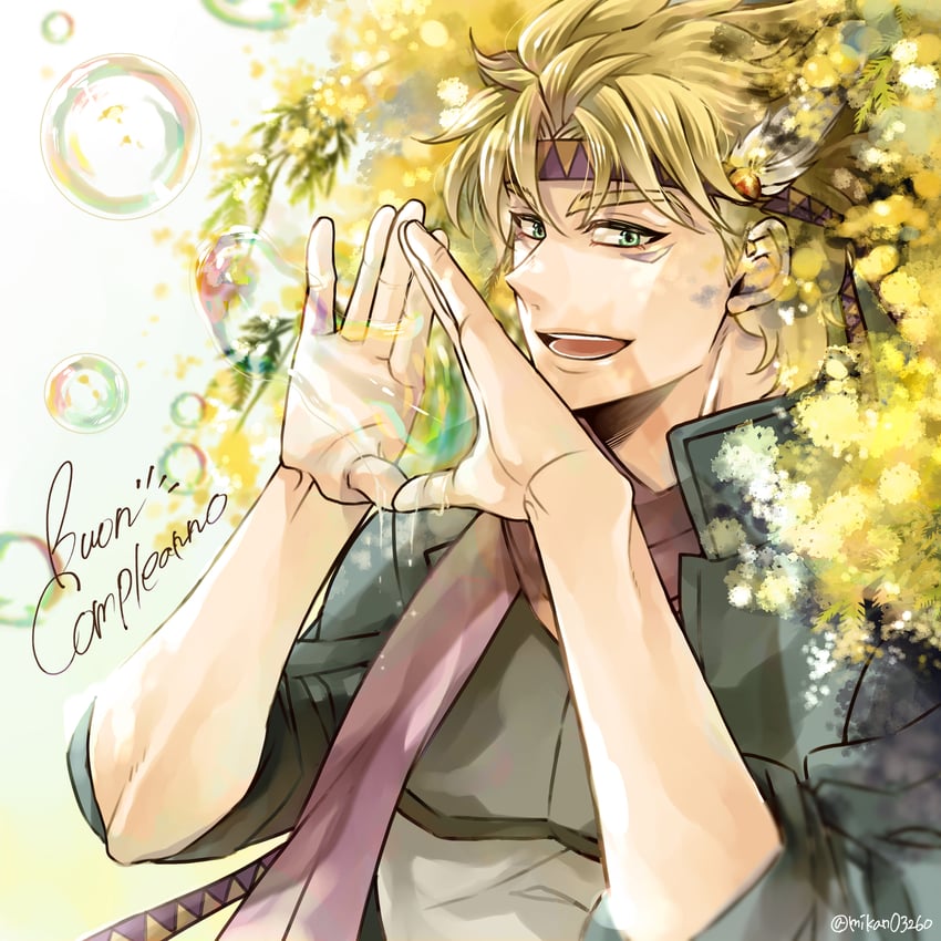 caesar anthonio zeppeli (jojo no kimyou na bouken and 1 more) drawn by mikan03260