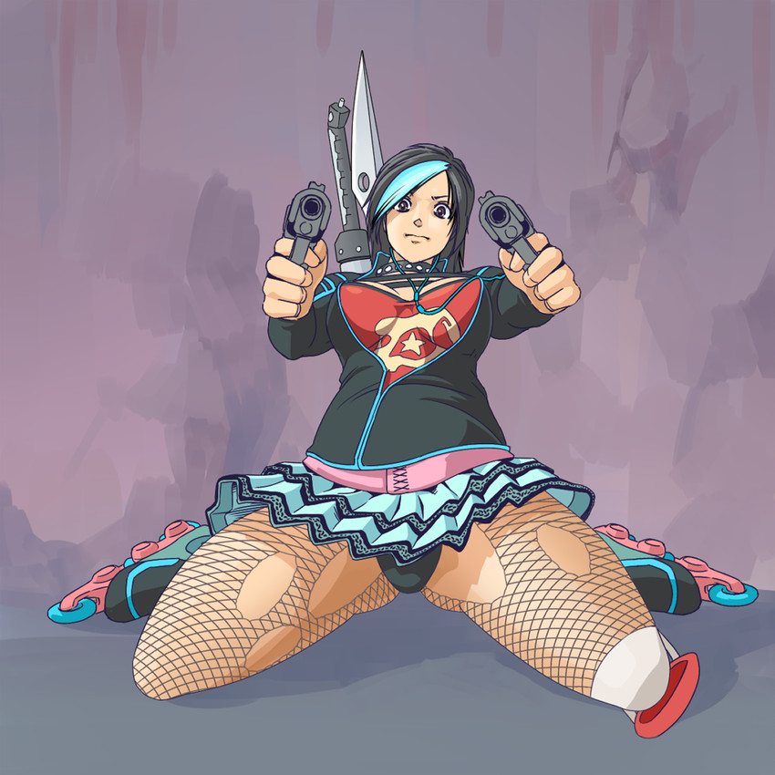 decker specialist (saints row and 1 more) drawn by aoino_broome