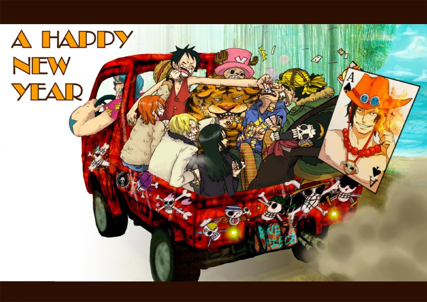 nami, monkey d. luffy, nico robin, roronoa zoro, sanji, and 6 more (one piece) drawn by azian_nazia