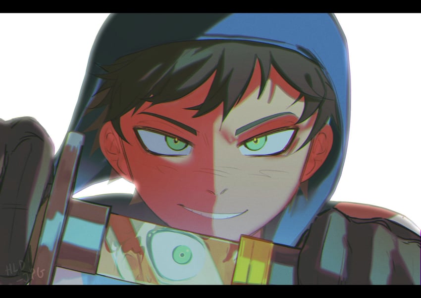 kyle broflovski and craig tucker (south park) drawn by helado_jpg