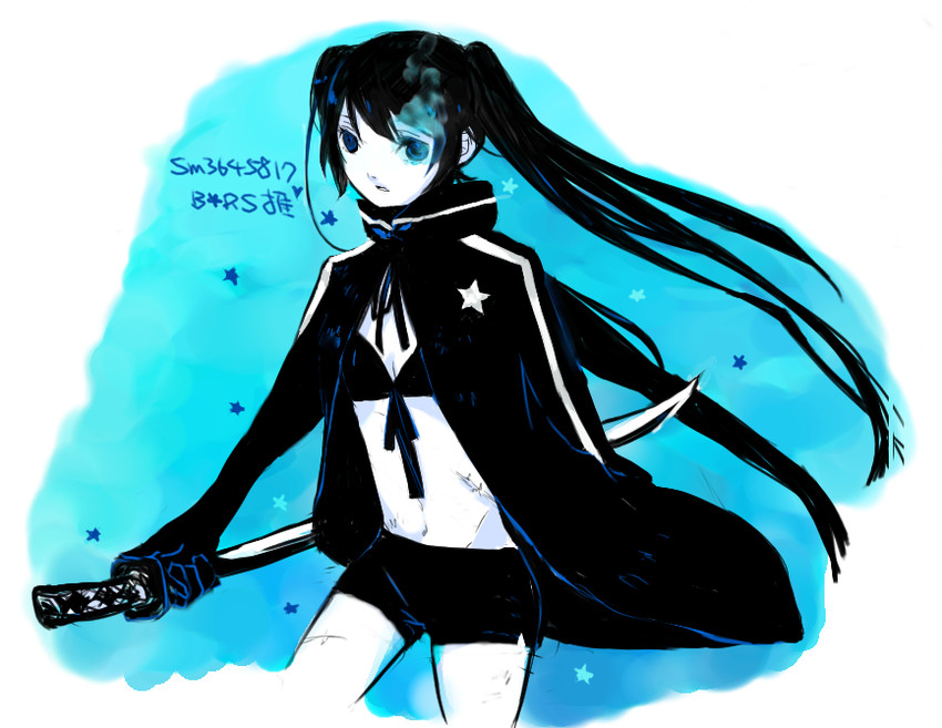 black rock shooter (vocaloid and 1 more) drawn by a331062