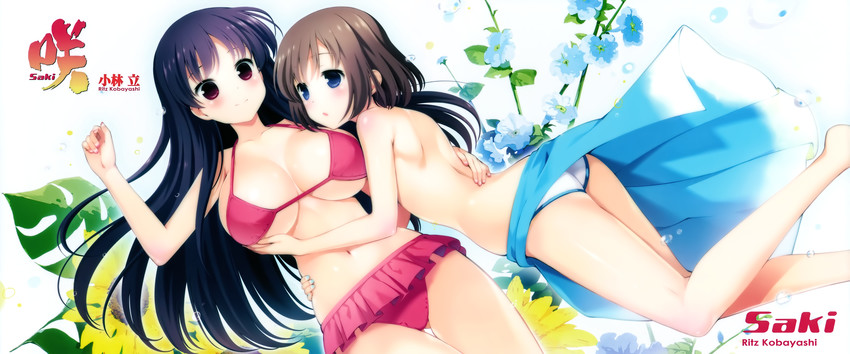 onjouji toki and shimizudani ryuuka (saki) drawn by kobayashi_ritz