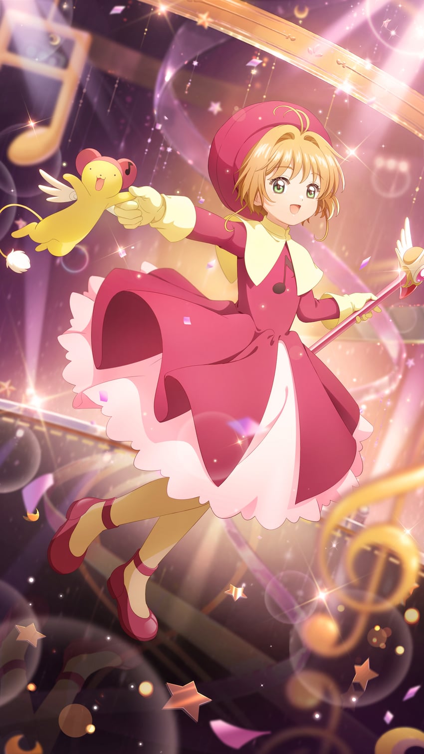 kinomoto sakura and kero (cardcaptor sakura and 1 more)
