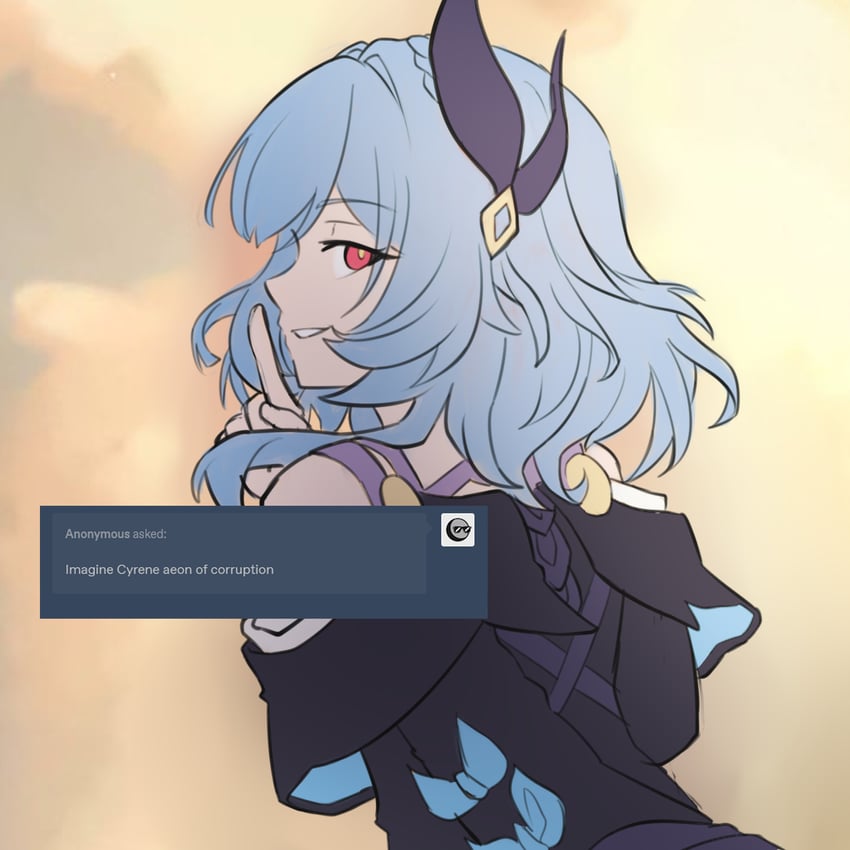 cyrene, inoue marina, herrscher of corruption, and yanning (honkai and 3 more) drawn by kursed_tea