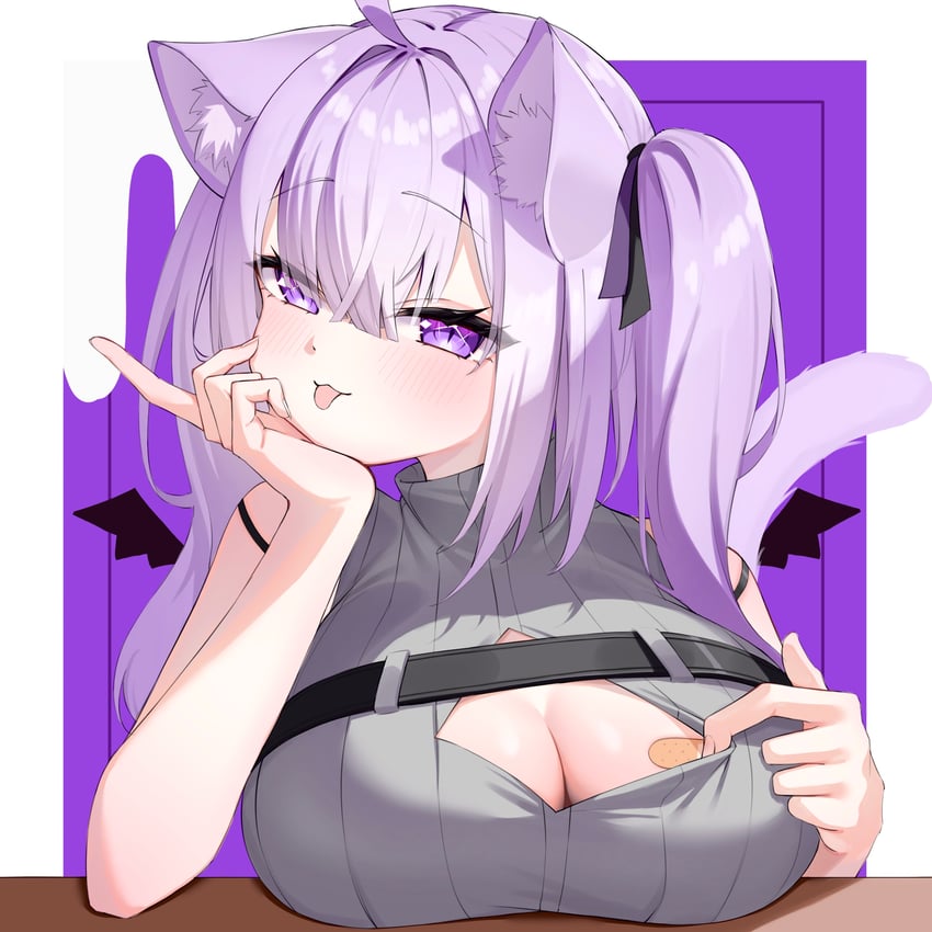 nekomata okayu (hololive) drawn by ai_(u_e_o_o)