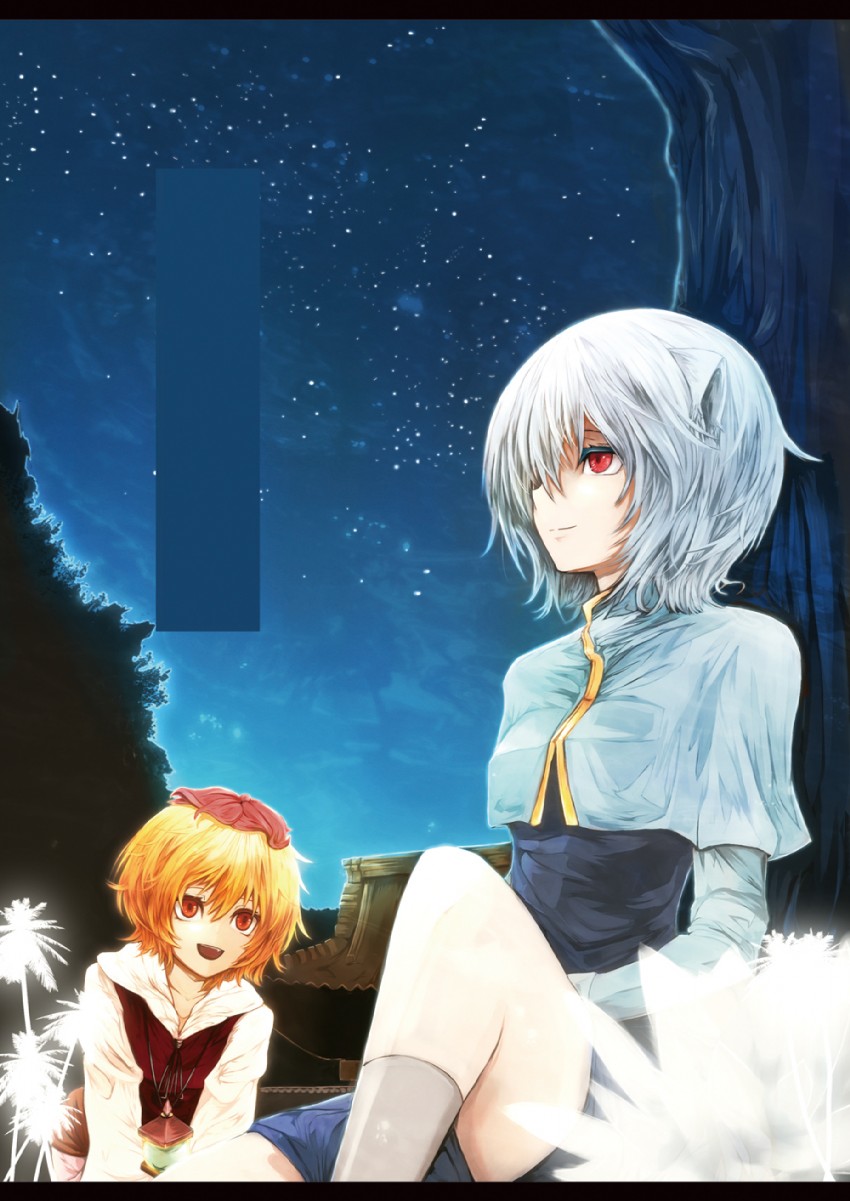 nazrin and toramaru shou (touhou) drawn by kanata_(kiduka)