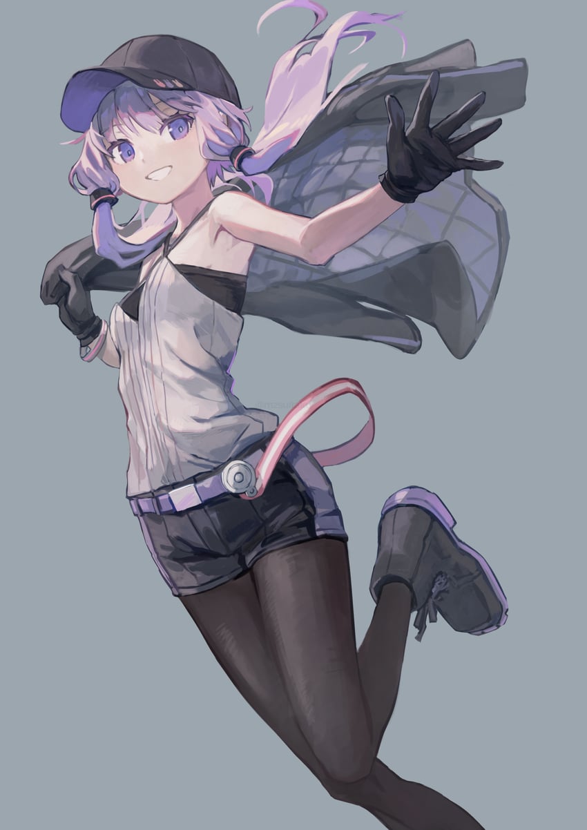 yuzuki yukari (voiceroid and 1 more) drawn by kyo_mizusawa
