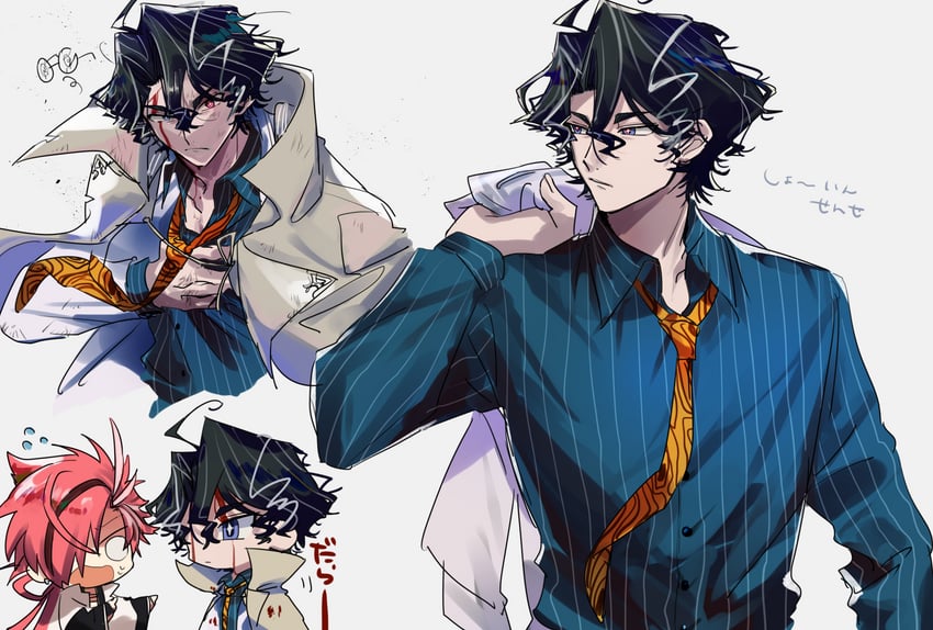 takasugi shinsaku and yoshida shouin (fate and 1 more) drawn by yuu_(areruya)