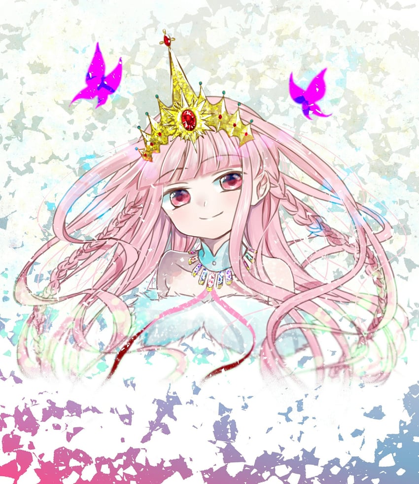tamaki iroha and infinite iroha (mahou shoujo madoka magica and 1 more) drawn by app_acc_mochi