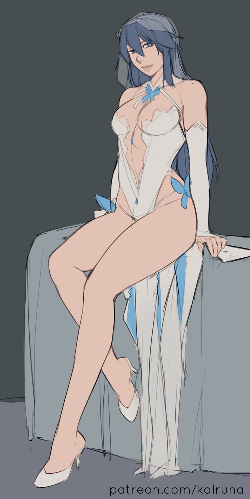 lucina (fire emblem and 1 more) drawn by kalruna