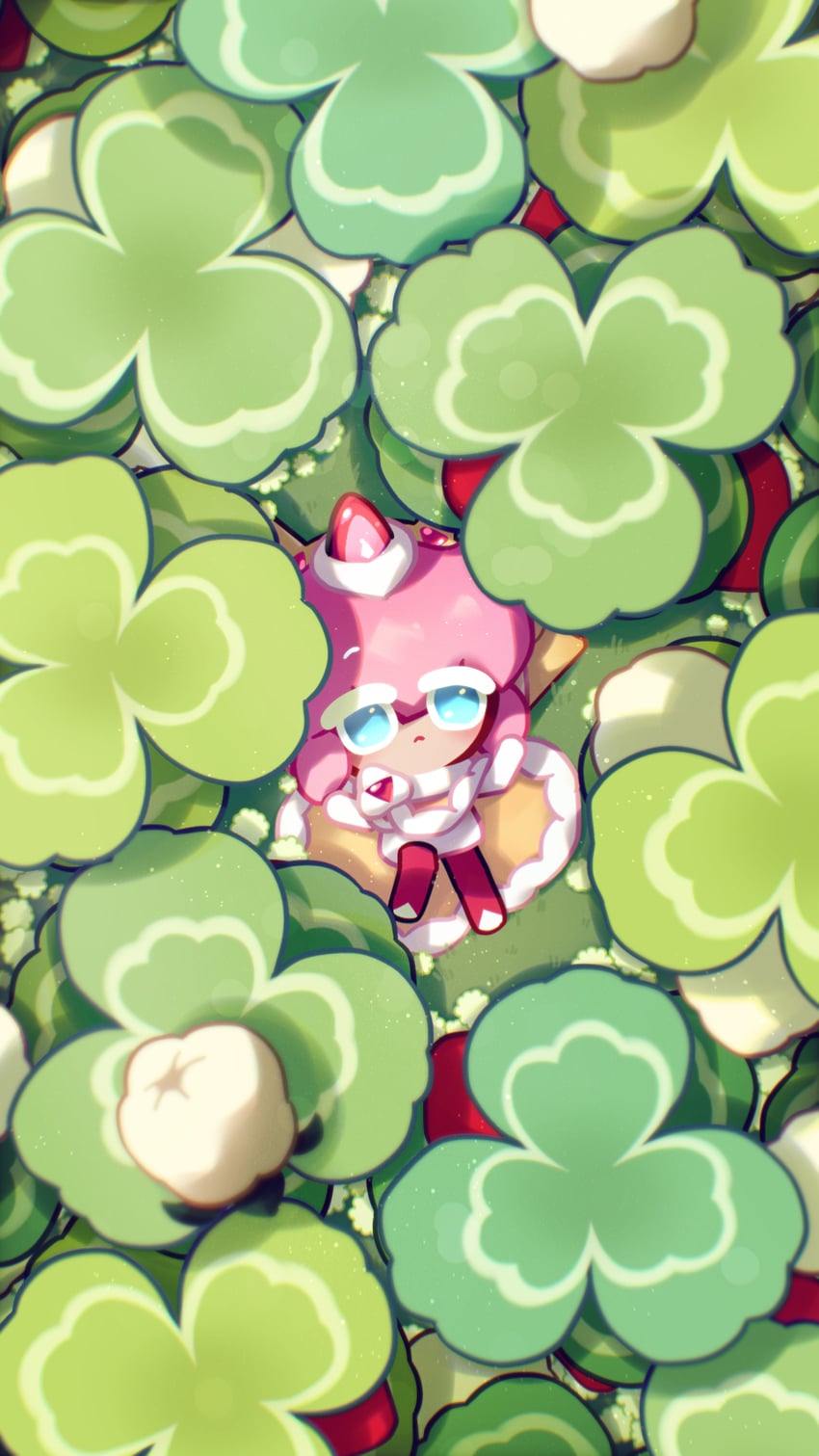 strawberry crepe cookie (cookie run and 1 more) drawn by b4c5ce