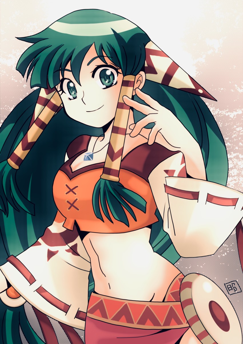 feena (grandia and 1 more) drawn by okobore_de_shou