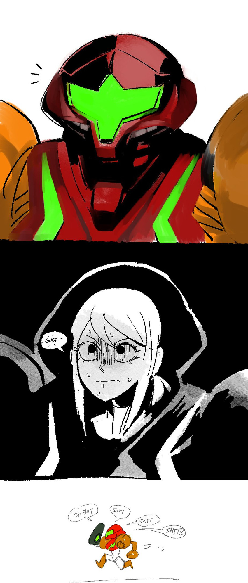 samus aran (metroid and 1 more) drawn by 33dot