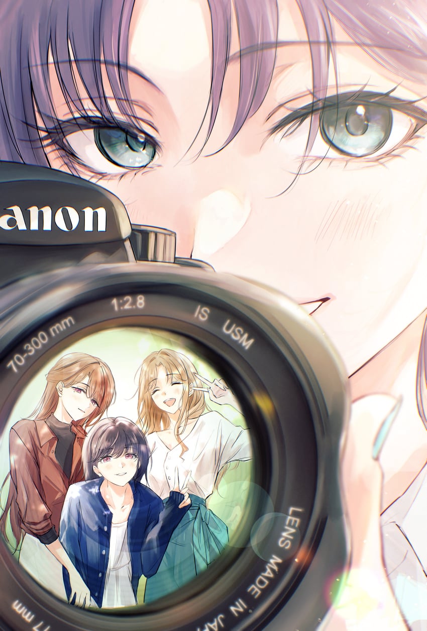 higuchi madoka, asakura toru, fukumaru koito, and ichikawa hinana (idolmaster and 1 more) drawn by sushizanmai_(sorahaaoi7)