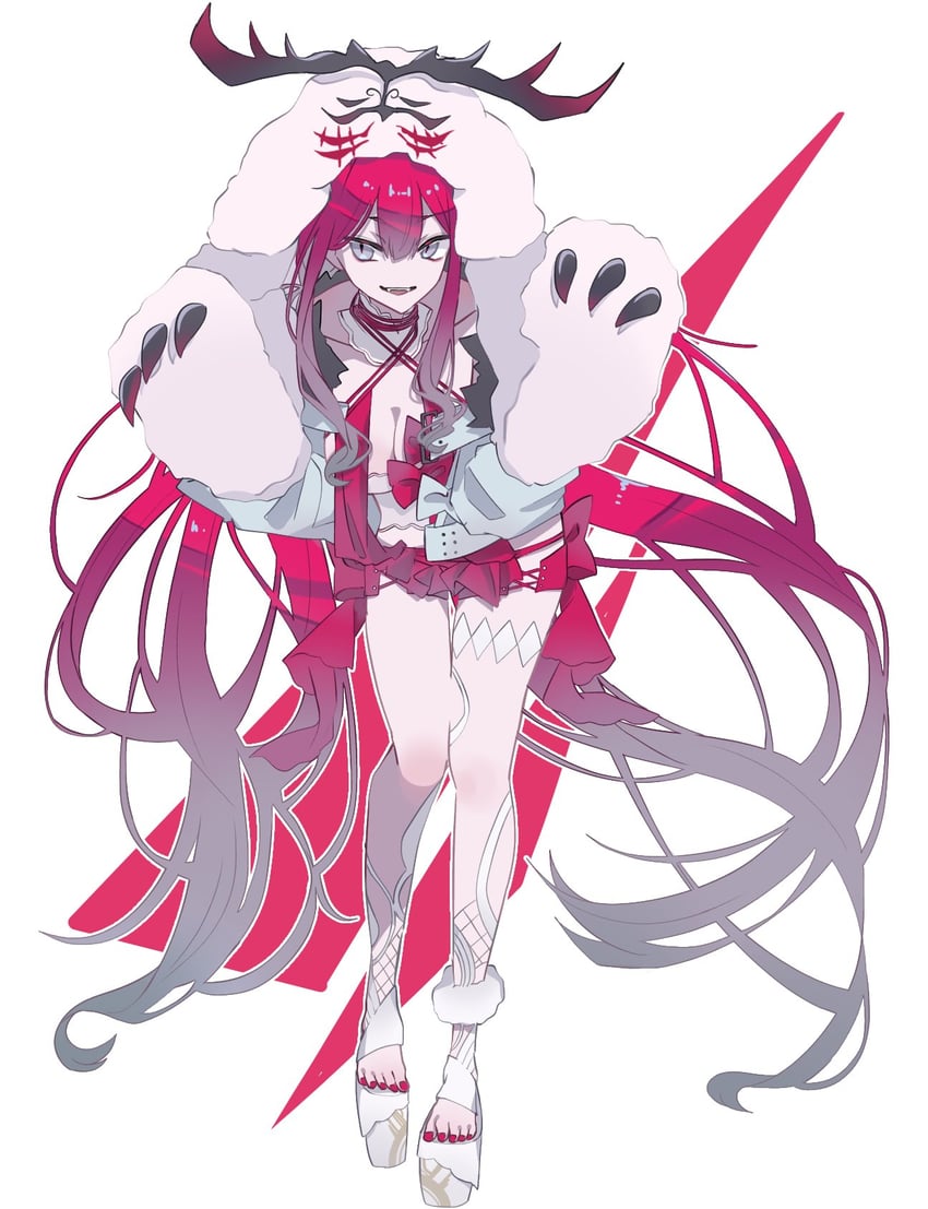 baobhan sith and cernunnos (fate and 1 more) drawn by tokumei_00
