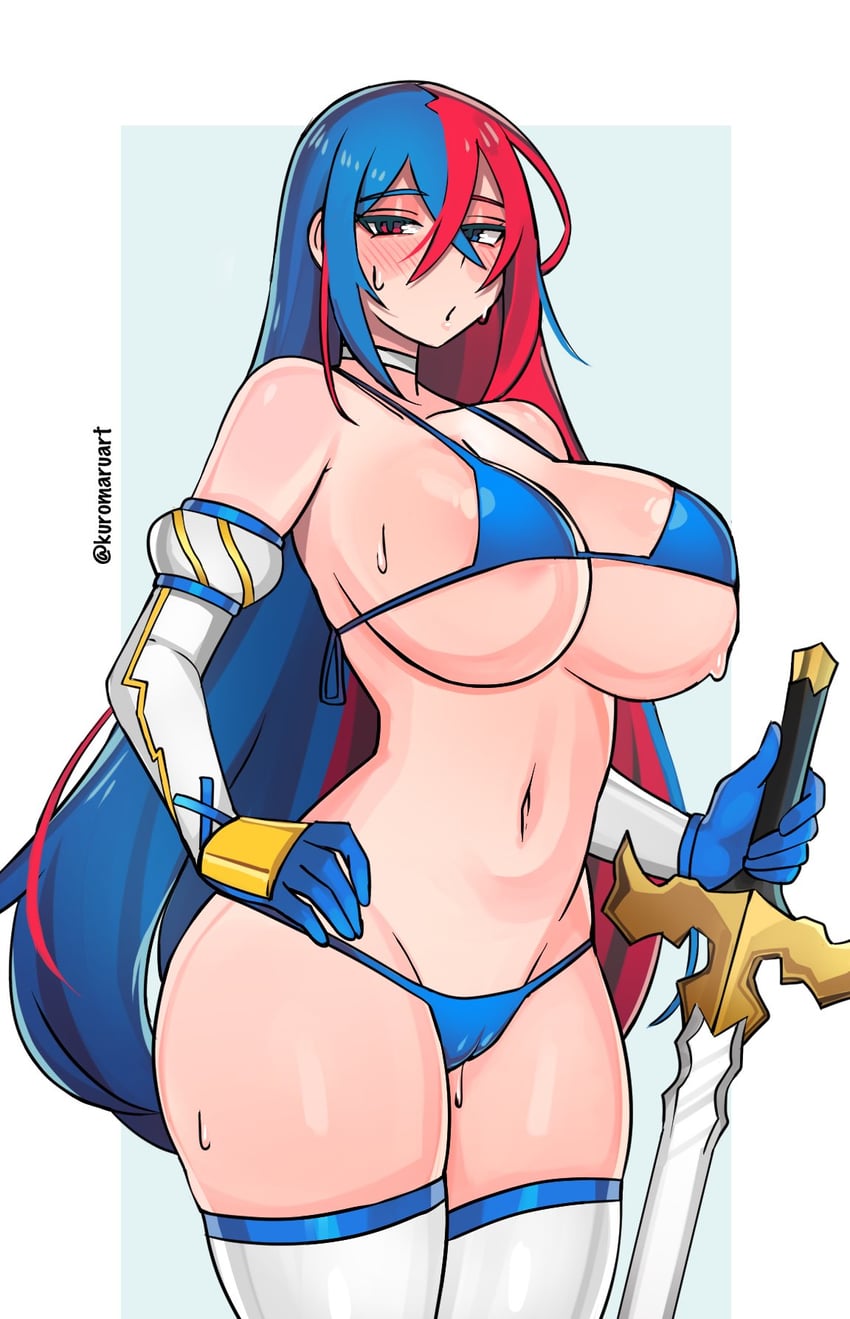 female alear (fire emblem and 1 more) drawn by kuromaruart