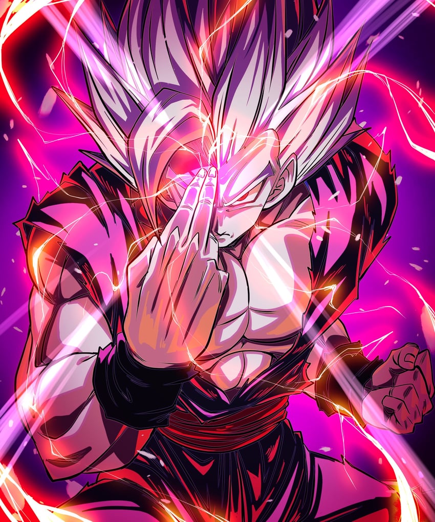 son gohan and gohan beast (dragon ball and 2 more) drawn by sekitsuki_hayato