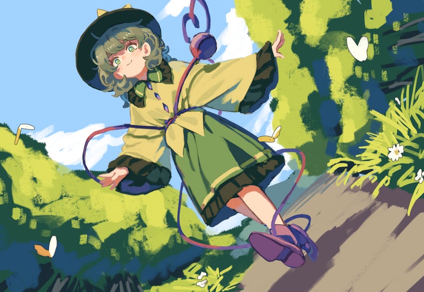 komeiji koishi (touhou and 1 more) drawn by tuck_(tuck23978434)