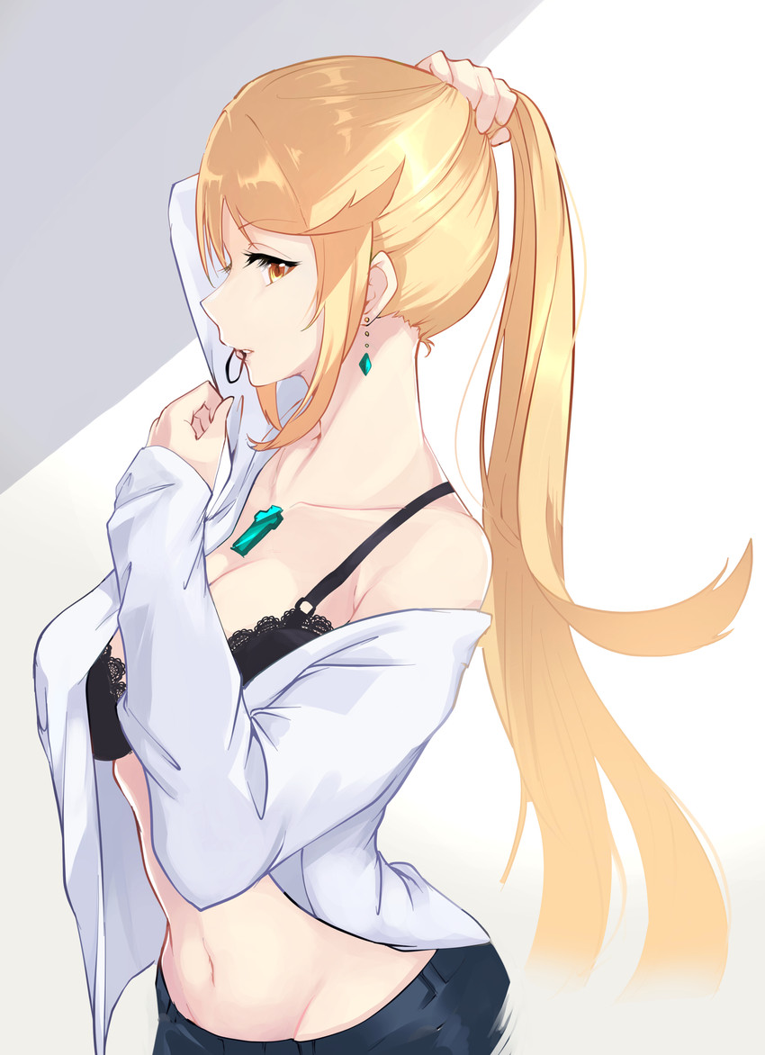 mythra (xenoblade chronicles and 1 more) drawn by risumi_(taka-fallcherryblossom)