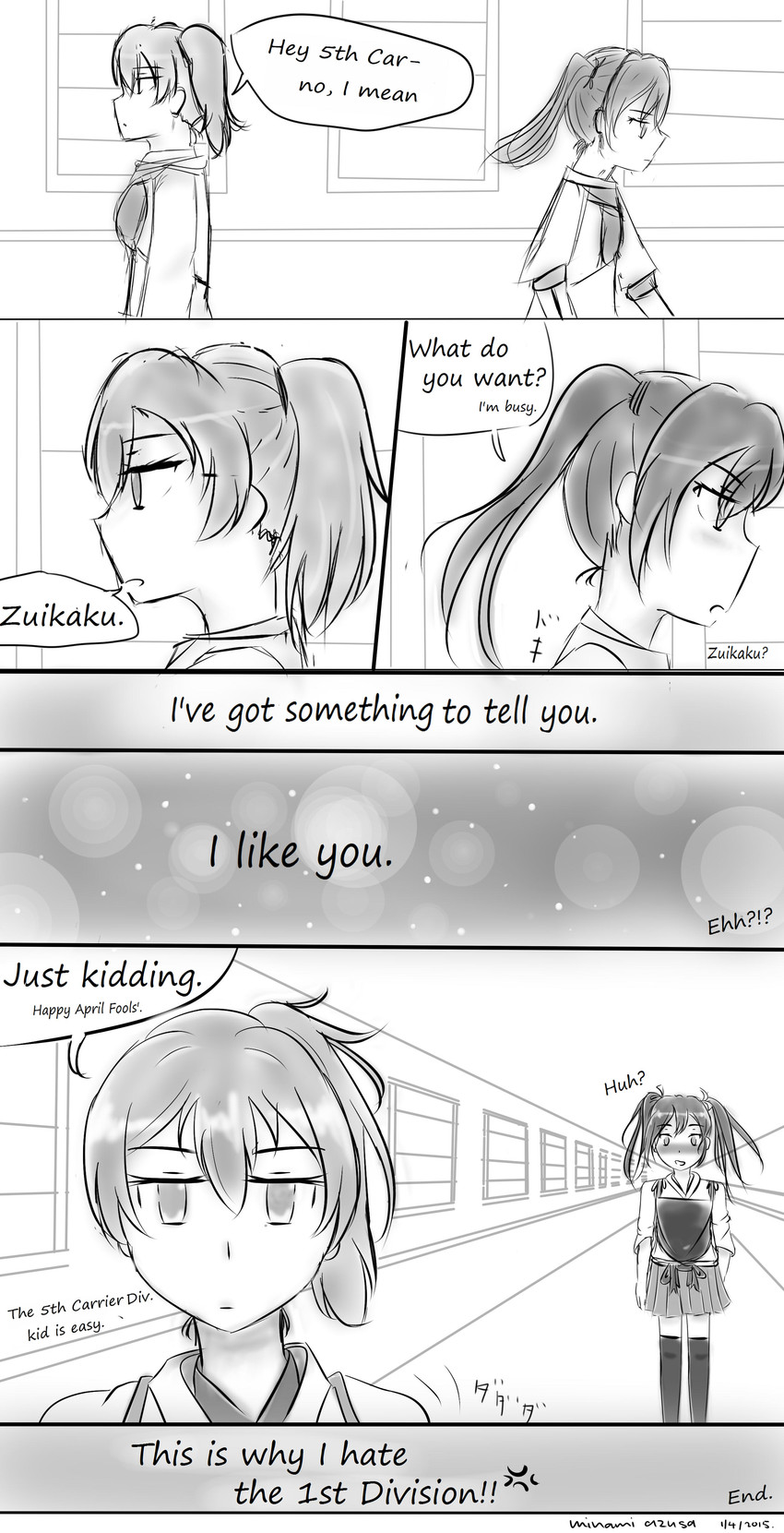 kaga and zuikaku (kantai collection) drawn by minami_azusa