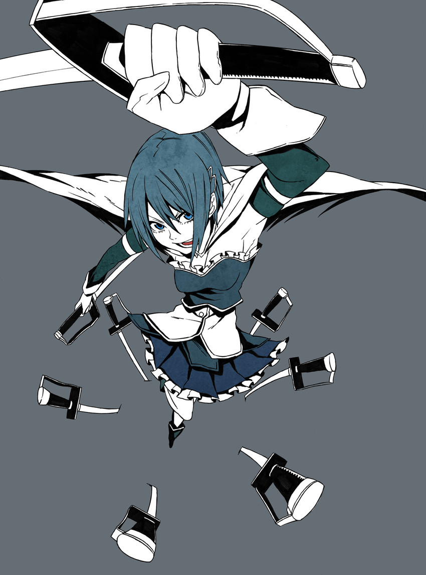 miki sayaka (mahou shoujo madoka magica) drawn by iro_marimo