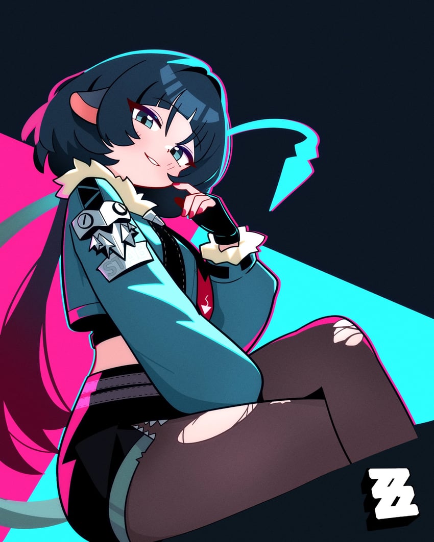 jane doe (zenless zone zero) drawn by jorang_(jorang08)