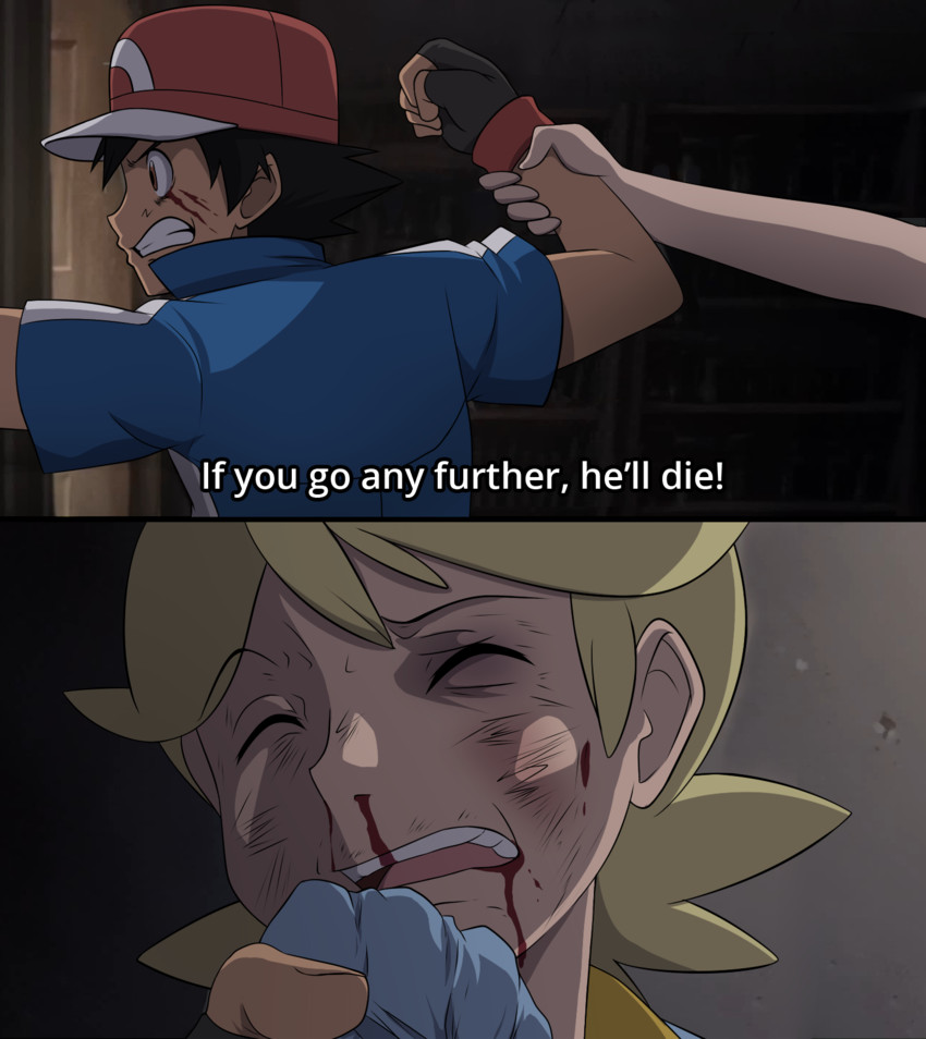 ash ketchum and clemont (pokemon and 2 more) drawn by mgx0