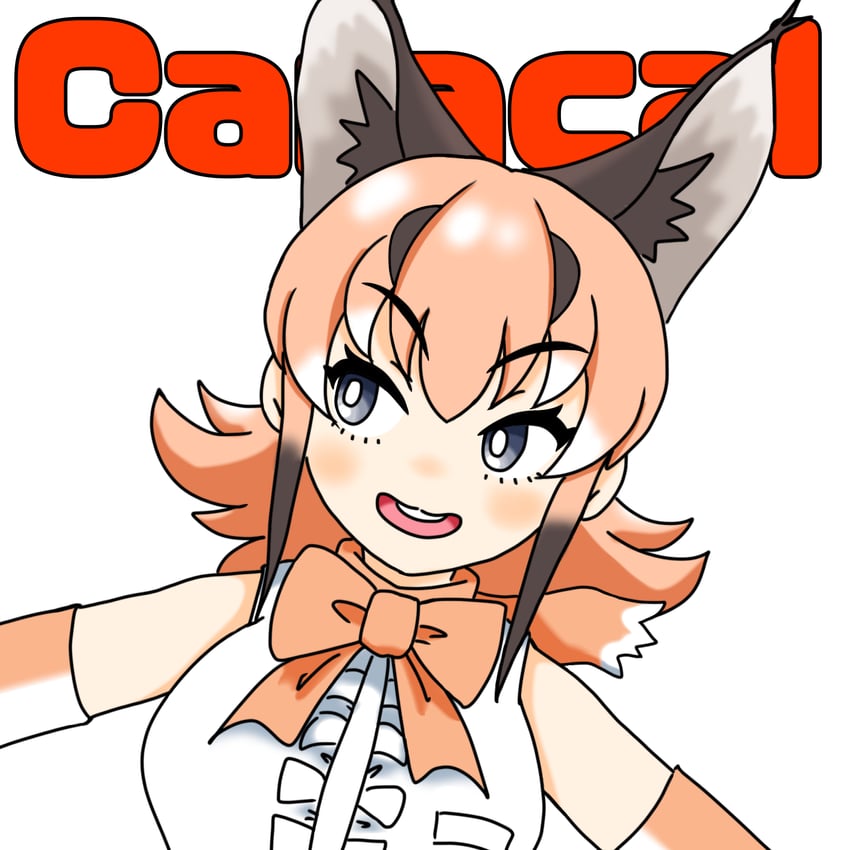 caracal (kemono friends and 1 more) drawn by o87