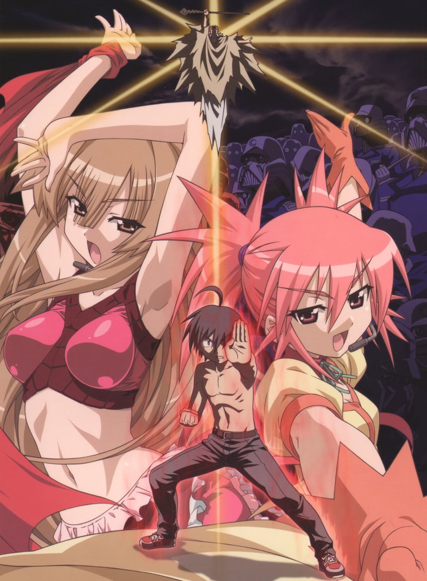 seto sun, edomae lunar, and michishio nagasumi (seto no hanayome)