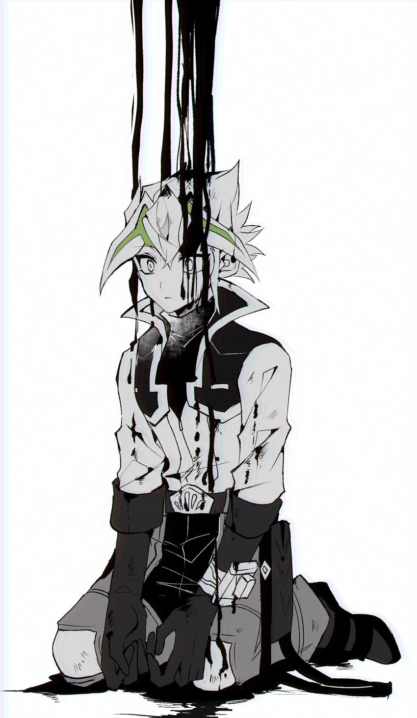 zarc (yu-gi-oh! and 1 more) drawn by teketeke_(tasutekete)