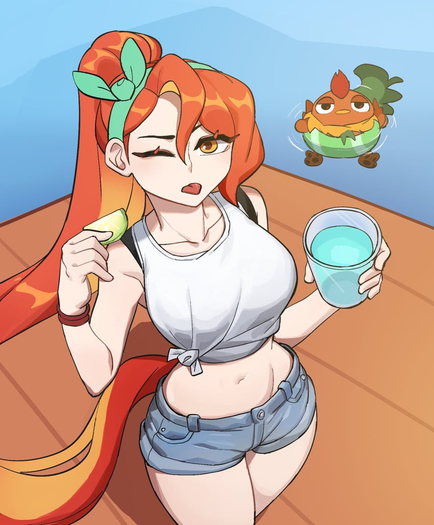 june (indie virtual youtuber) drawn by hyyun_ho