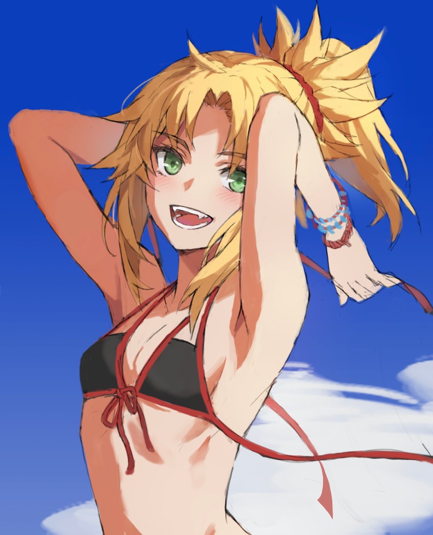 mordred (fate and 1 more) drawn by tonee