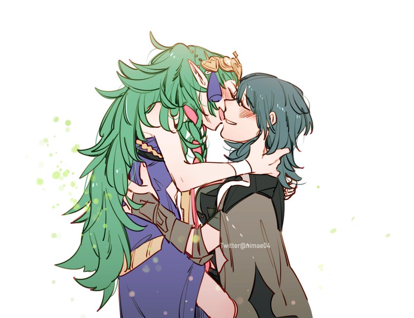 female byleth and sothis (fire emblem and 1 more) drawn by nimae04