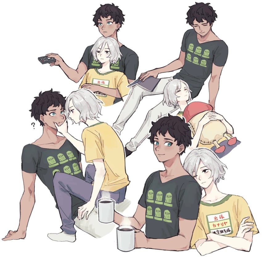 mithrun and kabru (dungeon meshi) drawn by norinorirandom