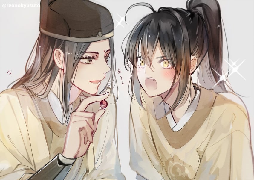 xue yang and jin guangyao (modao zushi) drawn by rakkyhappy