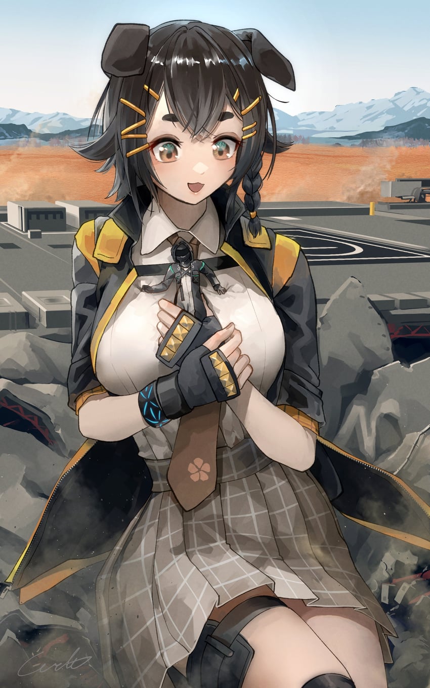 doctor and jackie (arknights) drawn by welt_(kinsei_koutenkyoku)