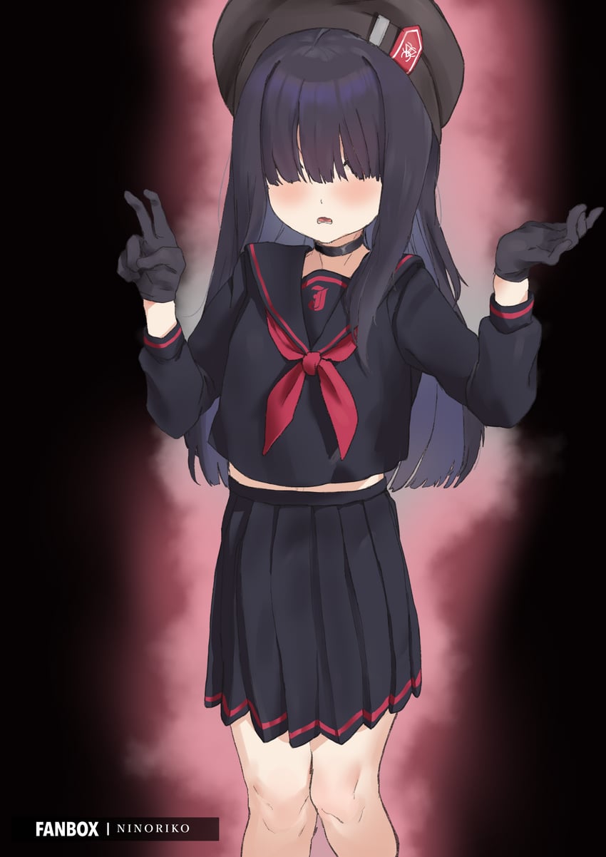 justice task force member (blue archive) drawn by noriko_(ni_noriko)
