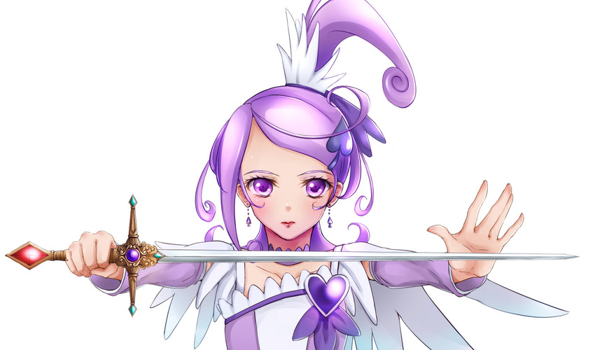 kenzaki makoto and cure sword (precure and 1 more) drawn by ariko_(ginsinku)