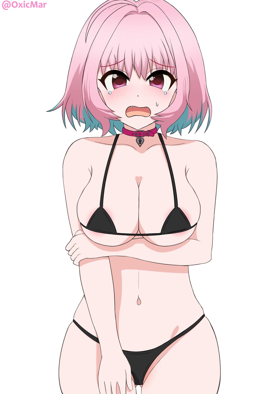 yumemi riamu (idolmaster and 1 more) drawn by oxicmar