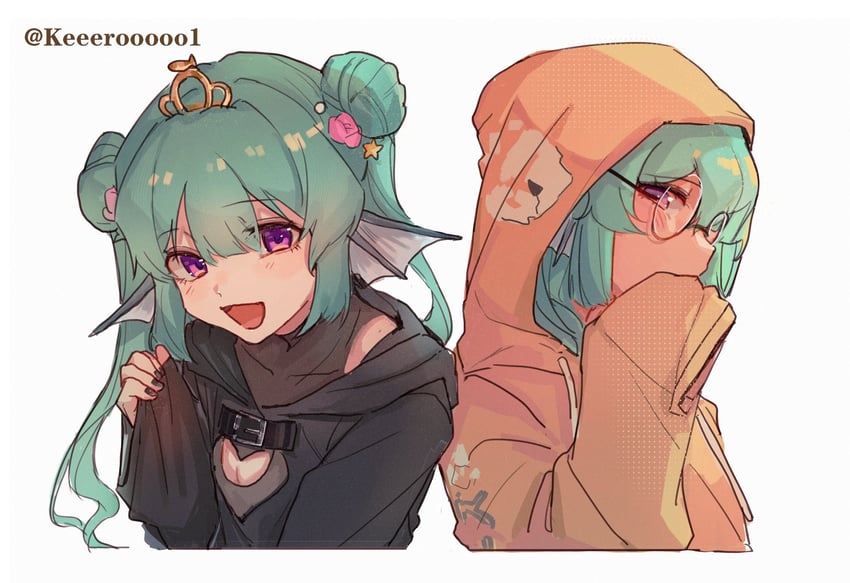 finana ryugu (nijisanji and 1 more) drawn by xiongbingbisata