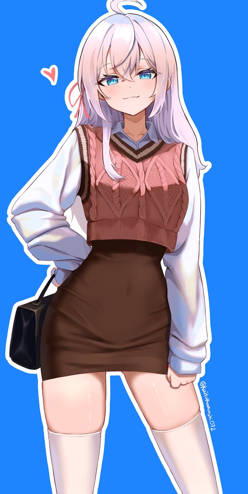 alisa mikhailovna kujou (tokidoki bosotto roshia-go de dereru tonari no alya-san) drawn by kai_takanashi