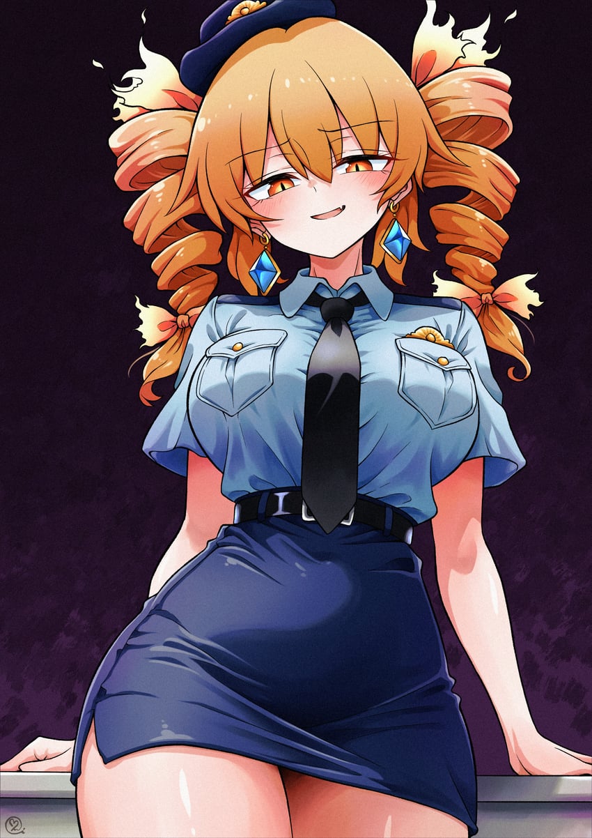 yorigami jo'on (touhou) drawn by scavia10