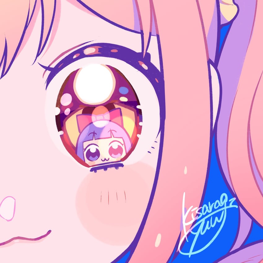 popuko and pipimi (poptepipic) drawn by kisaragi_yuu_(fallen_sky)