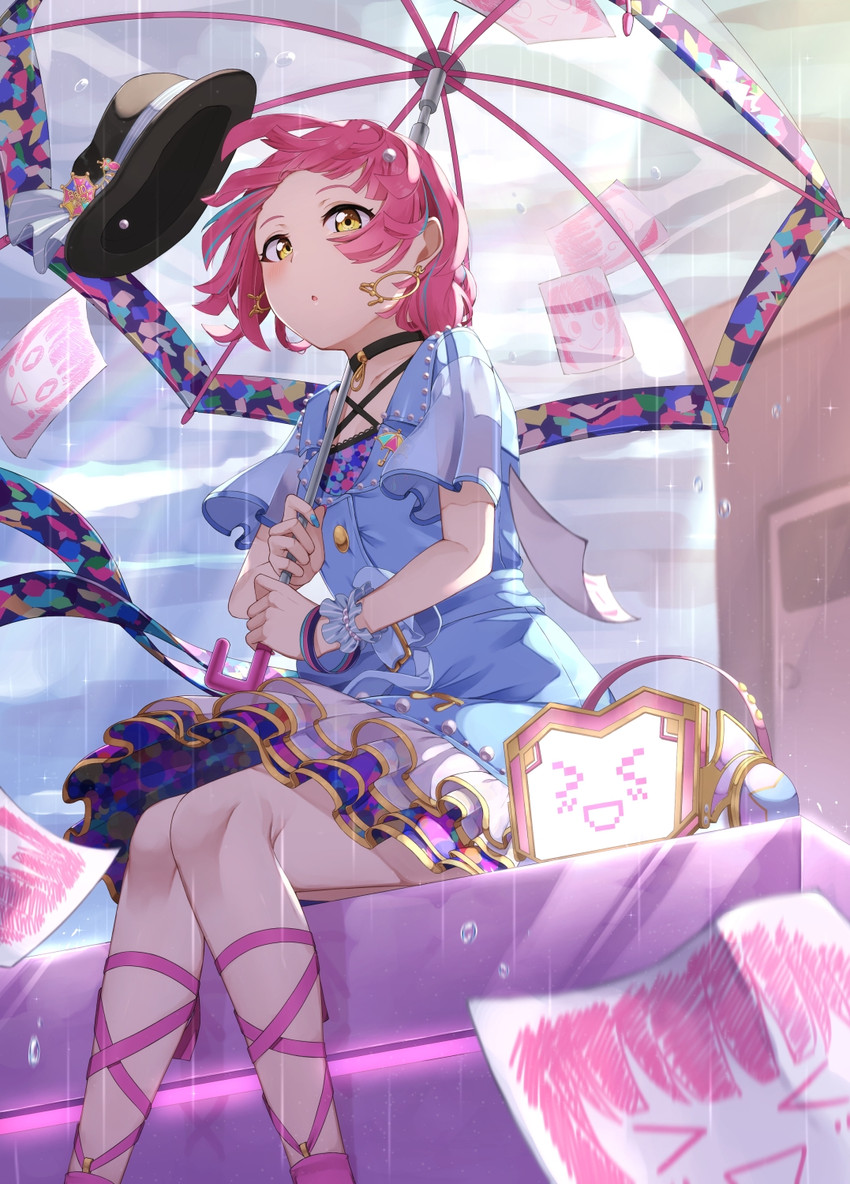 tennoji rina (love live! and 1 more) drawn by morros