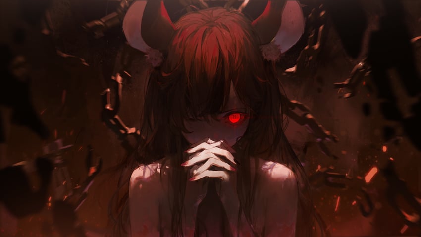 hakos baelz (hololive and 1 more) drawn by dino_(dinoartforame)